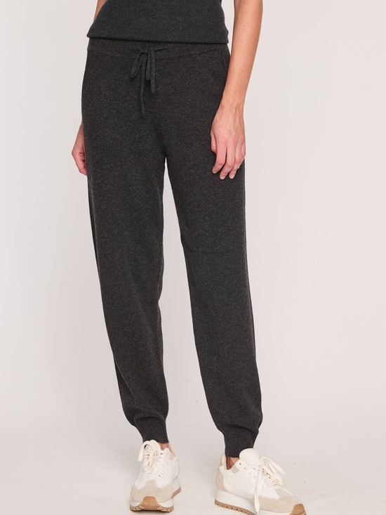 The Cashmere Project Pants - The Cashmere Project 100% Cashmere Waffle Knit Sweatpants Leggings Gray XS